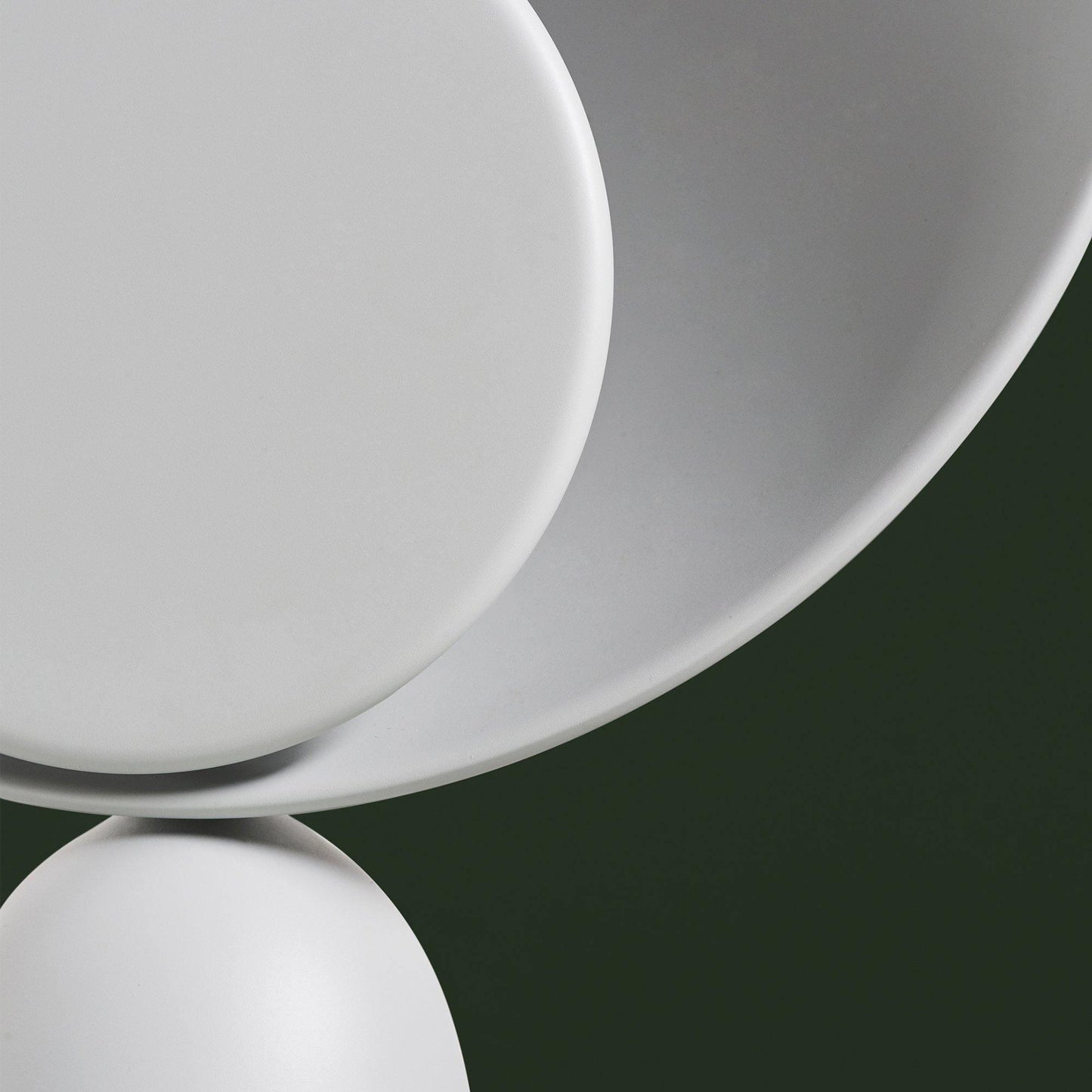 Table Lamp | Aluminum & LED | Gray and Pink