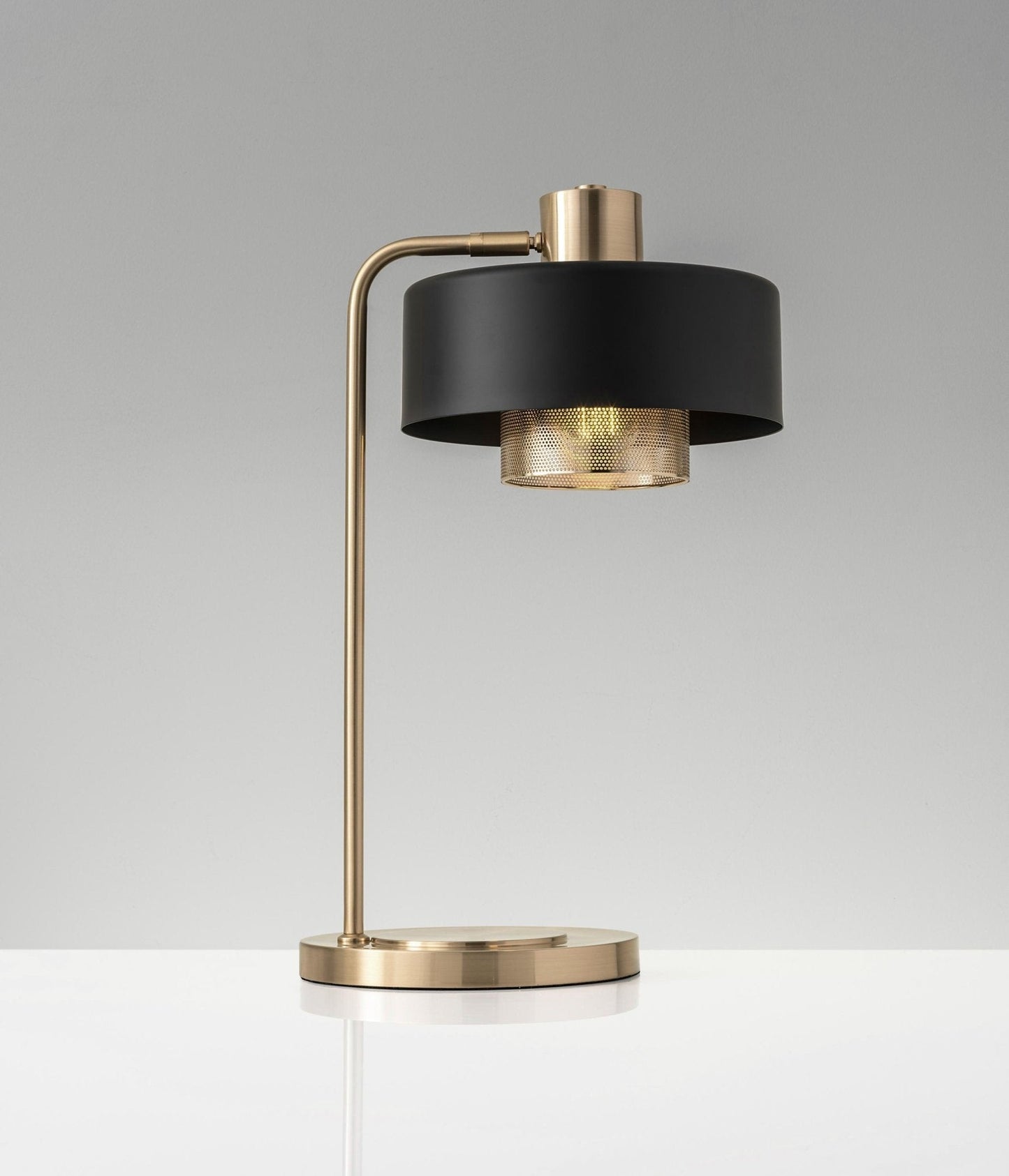 Bradbury Table Lamp | Metal & Iron | Copper + Black