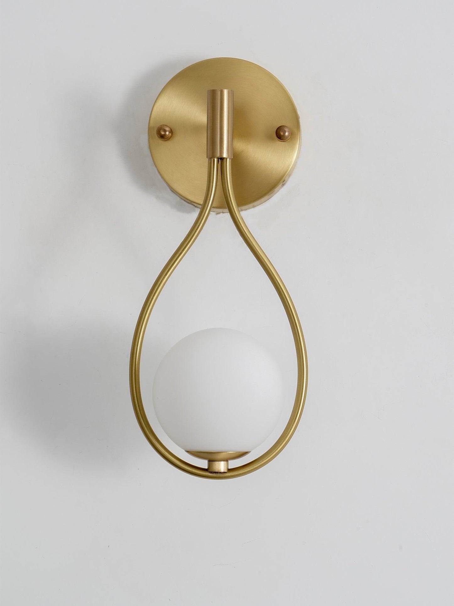 Brass Wall Lamp Set | Vintage Industrial Design | Set of 2