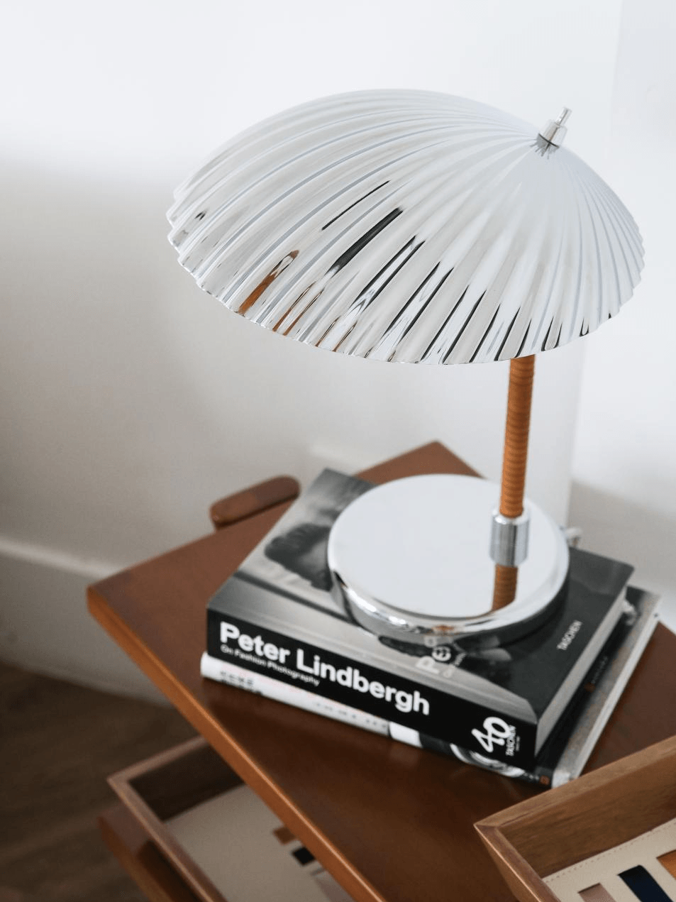 Brass Shell Table Lamp | Brass | Silver