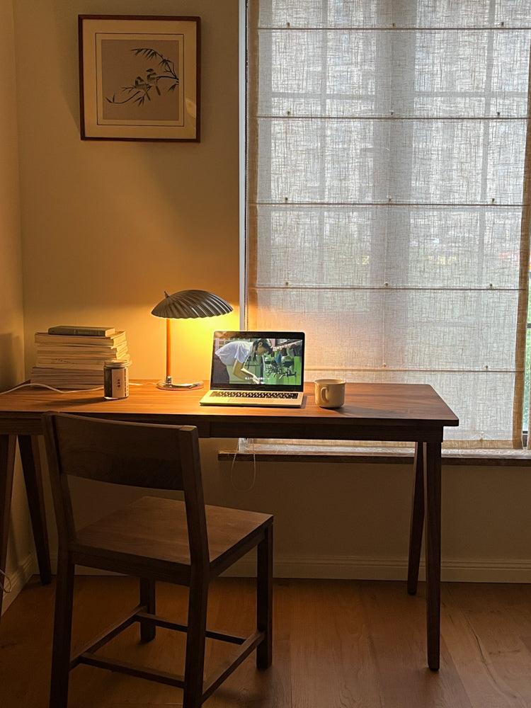 Brass Shell Table Lamp | Brass | Silver