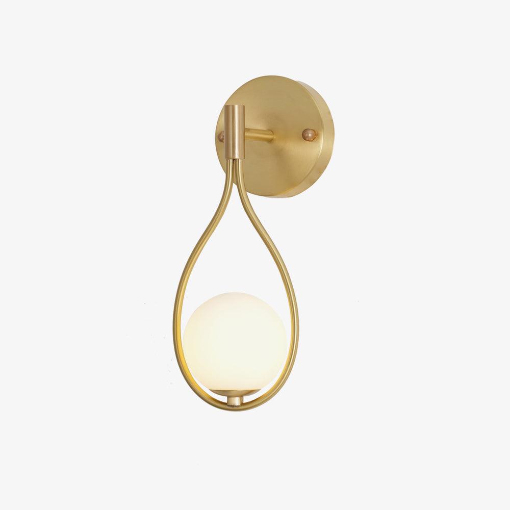 Brass Wall Lamp Set | Vintage Industrial Design | Set of 2
