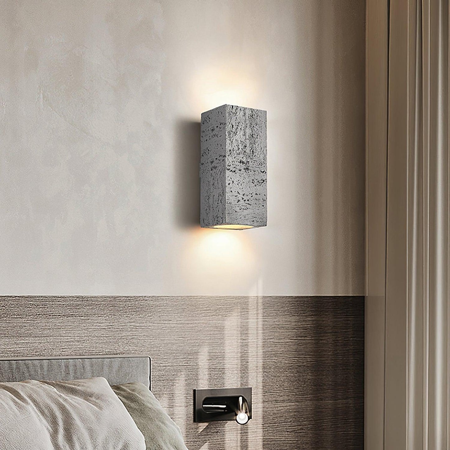 Bricks Wall Lamp | Composite Material | Grey, Red, White, Brown, Black