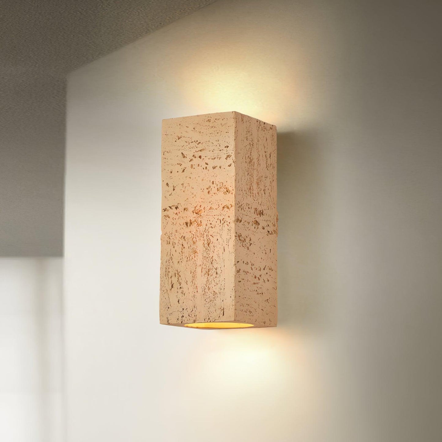 Bricks Wall Lamp | Composite Material | Grey, Red, White, Brown, Black
