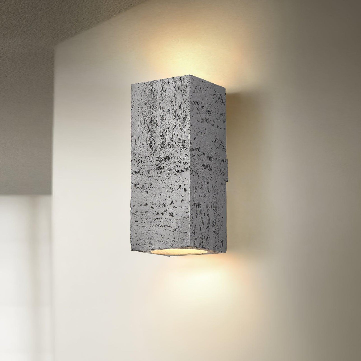 Bricks Wall Lamp | Composite Material | Grey, Red, White, Brown, Black