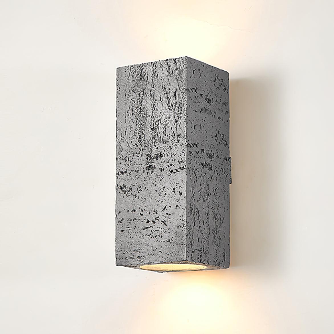 Bricks Wall Lamp | Composite Material | Grey, Red, White, Brown, Black
