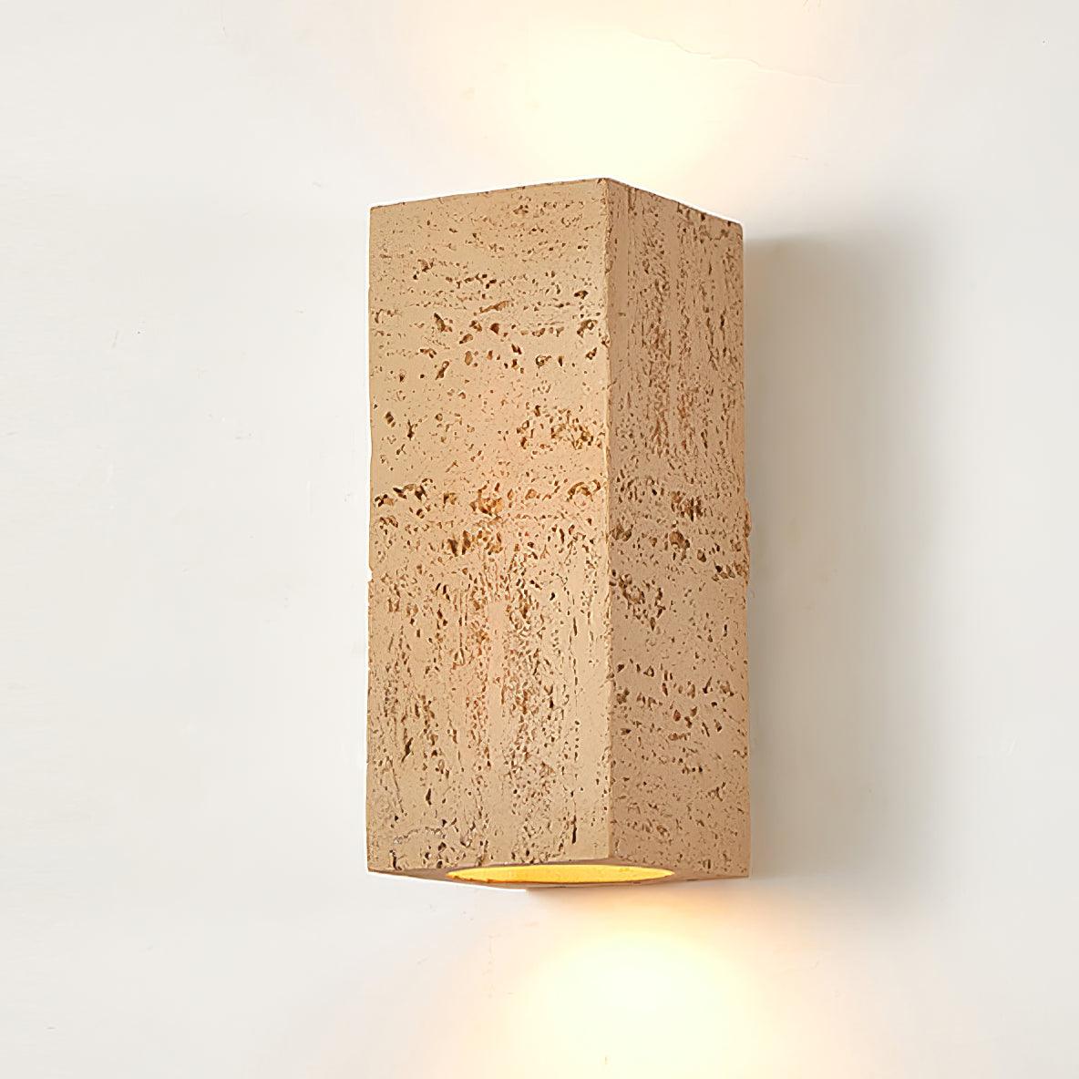 Bricks Wall Lamp | Composite Material | Grey, Red, White, Brown, Black