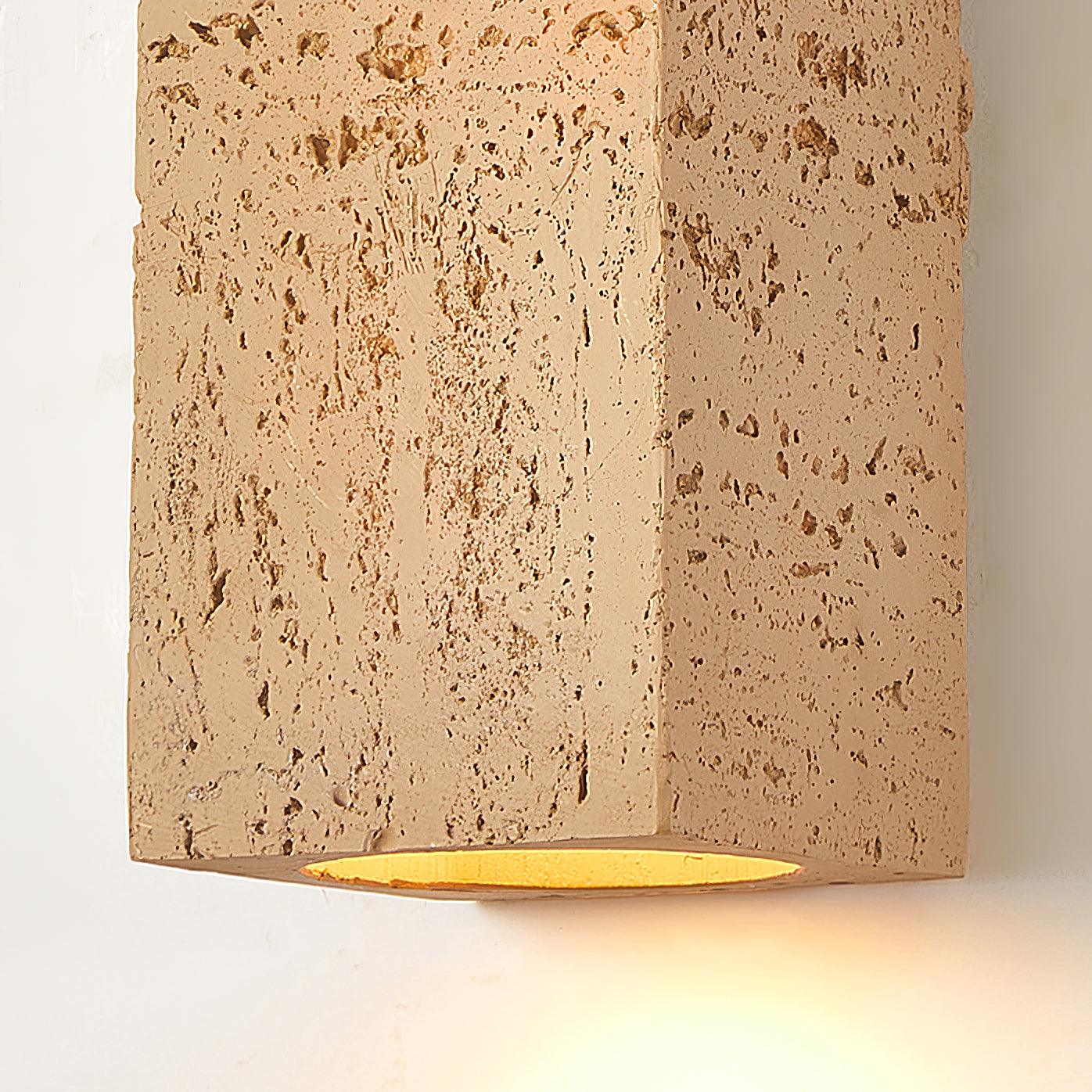 Bricks Wall Lamp | Composite Material | Grey, Red, White, Brown, Black