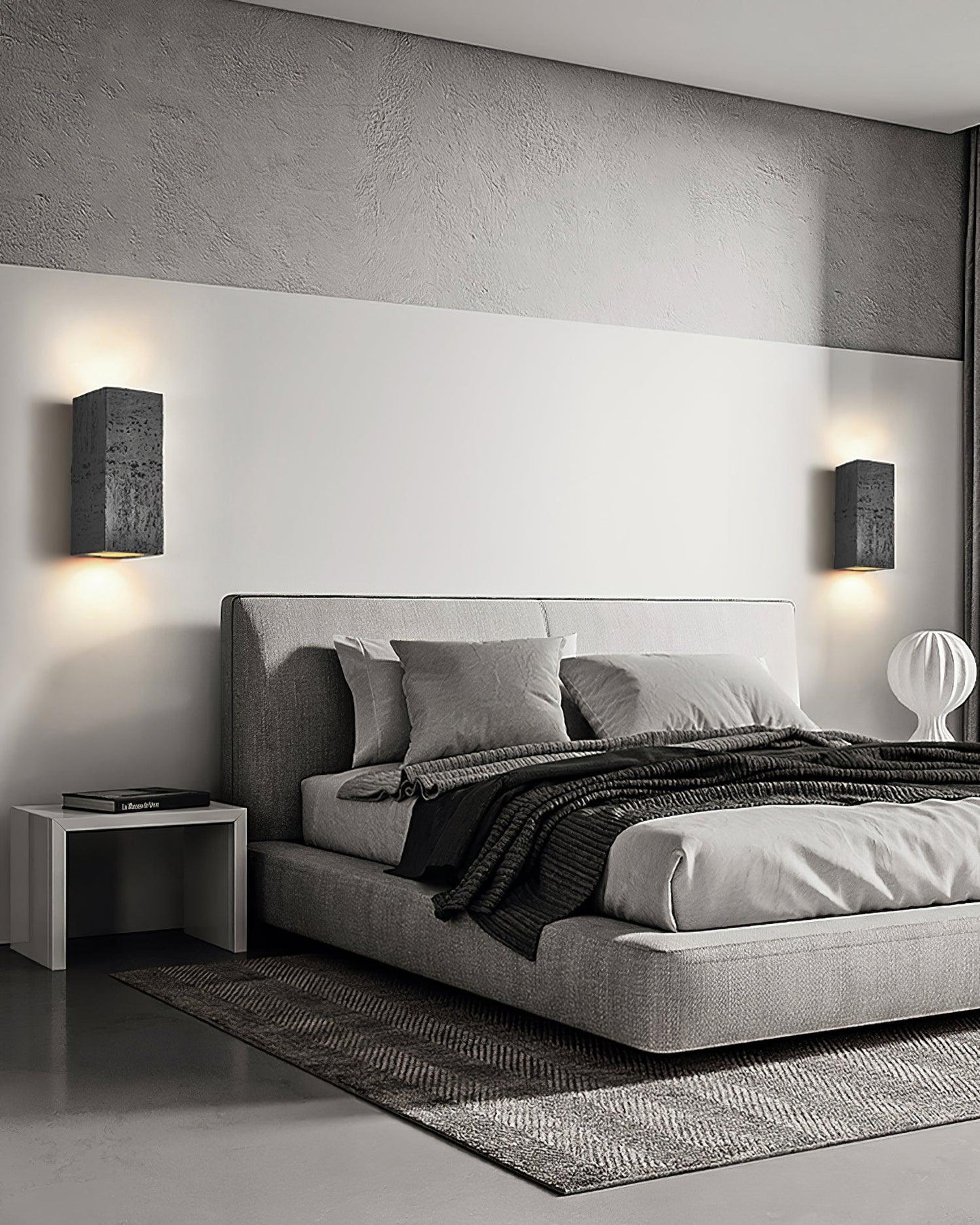 Bricks Wall Lamp | Composite Material | Grey, Red, White, Brown, Black