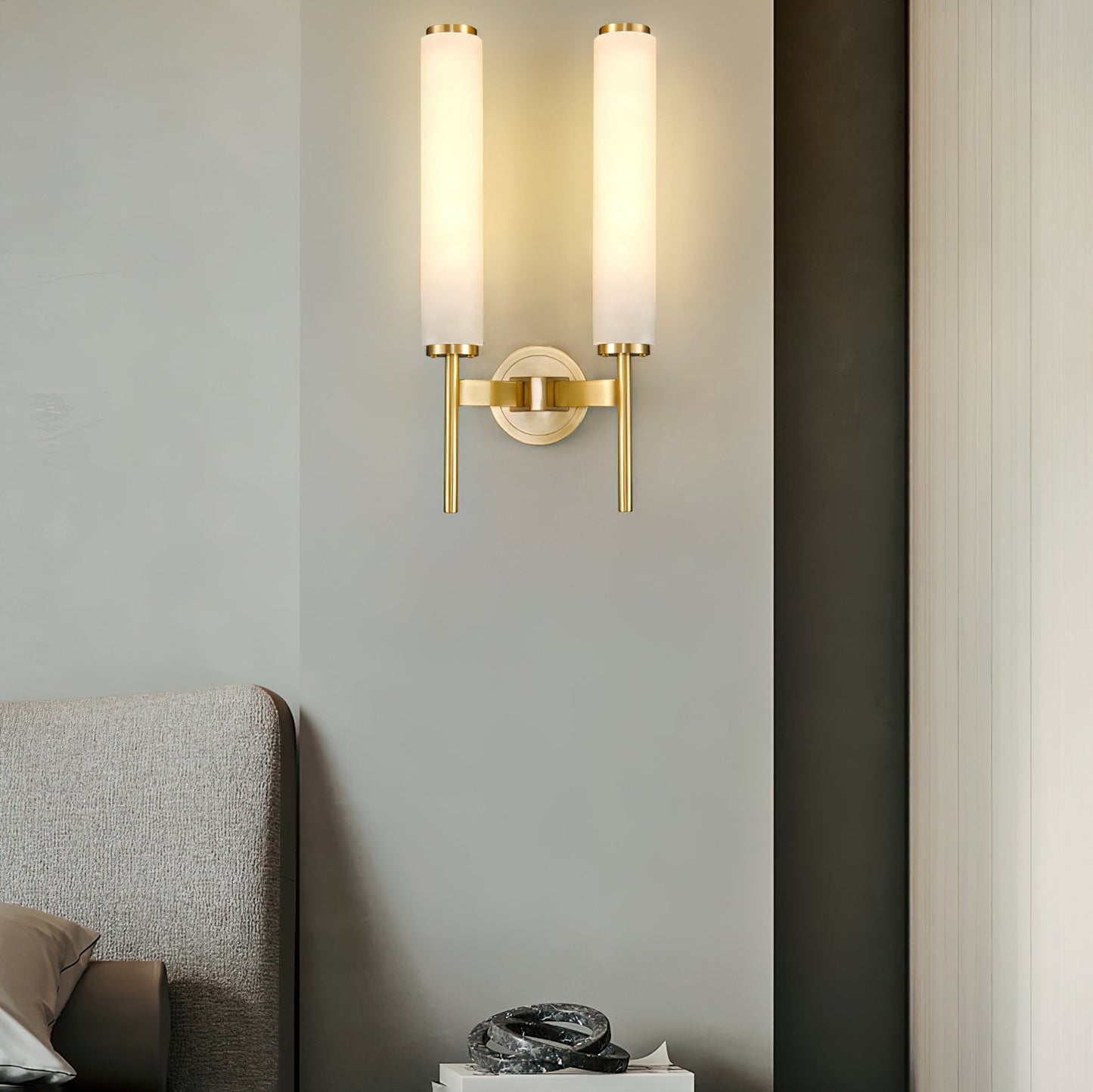 Brass Wall Sconce | Antique Finish | Set of 2