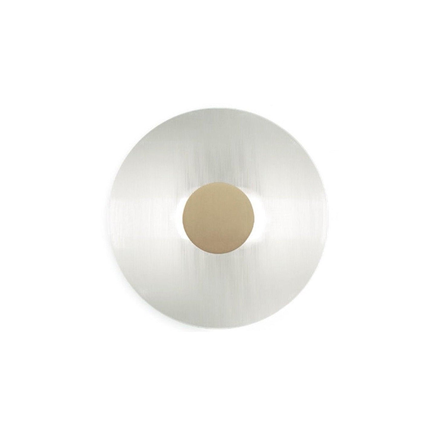 Button Wall Lamp | Brass Structure | Gold