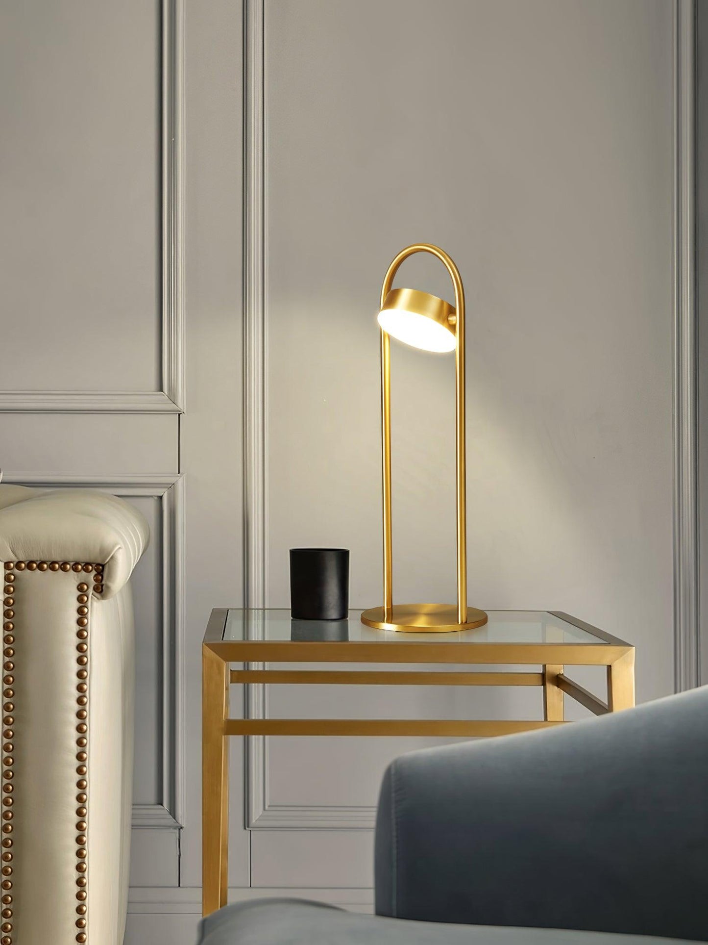 C Ball Table Lamp | Brass & Metal | Nordic Style
