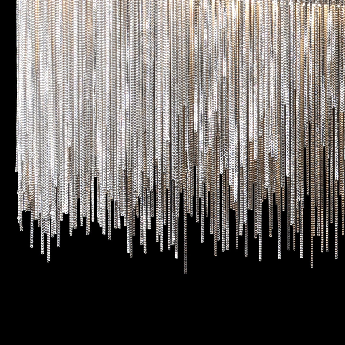 Cadena Tassel Wall Lamp | Metal & Stainless Steel | Gold or Chrome