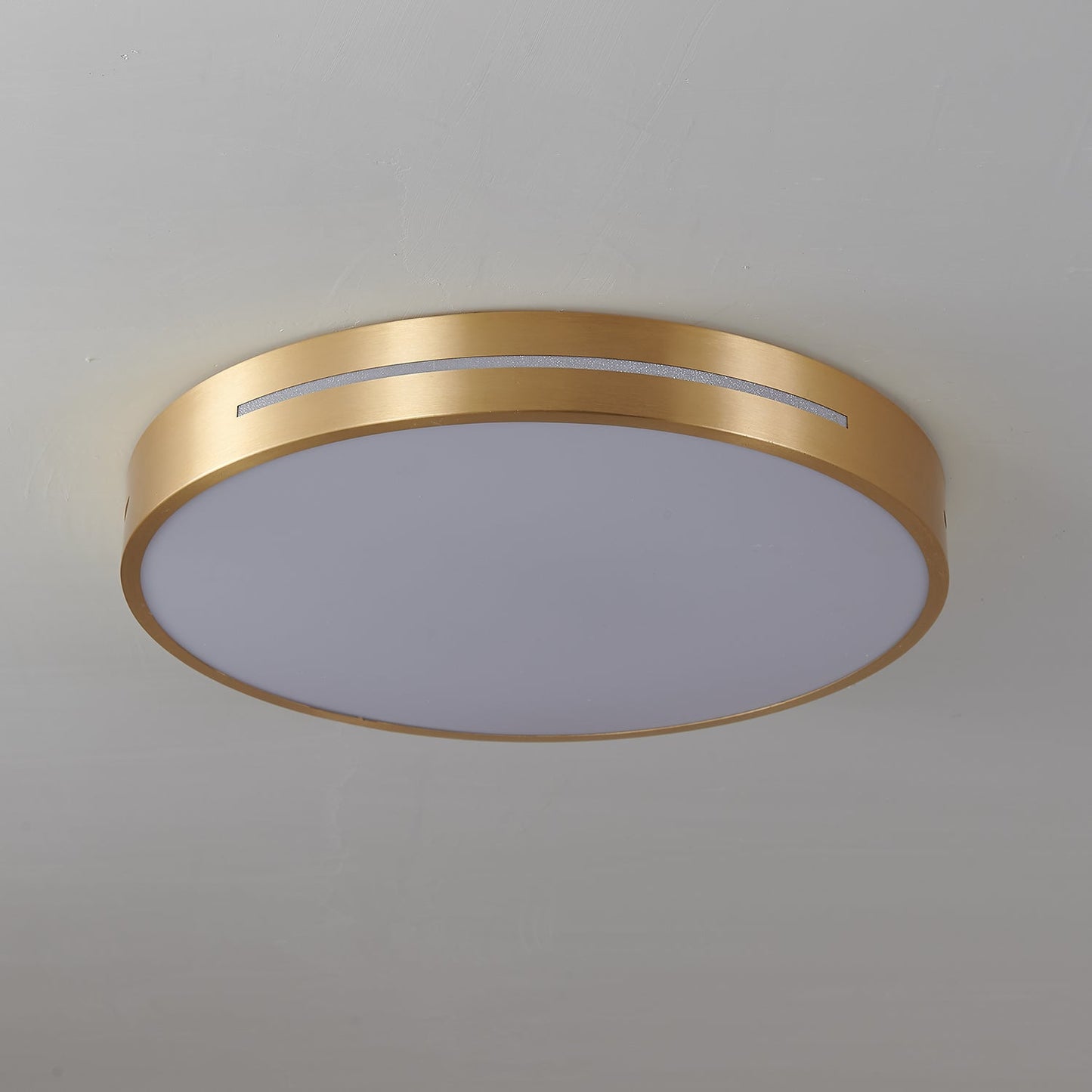 Caelum Ceiling Light | Brass & Acrylic | White
