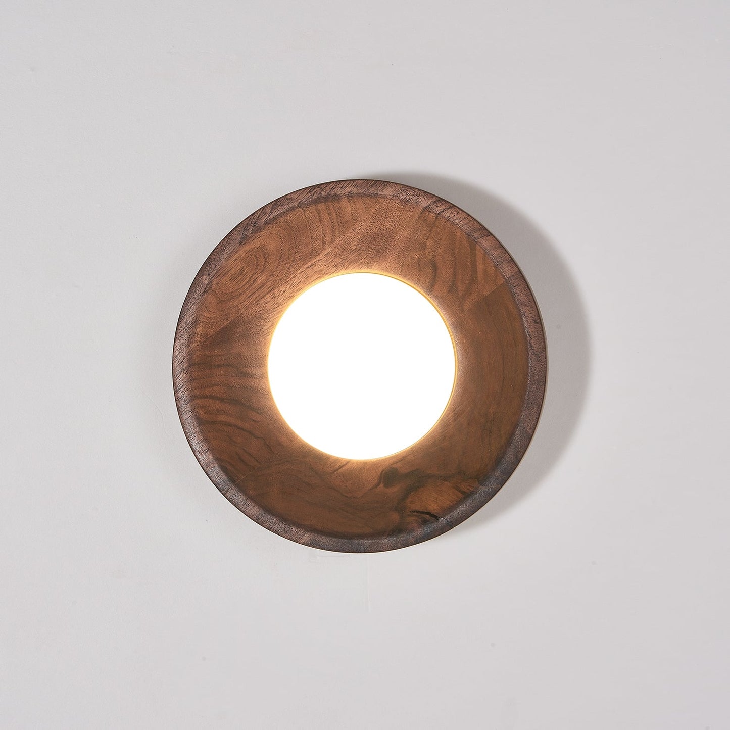 Caldera Wall Lamp | Wood & Acrylic | Walnut