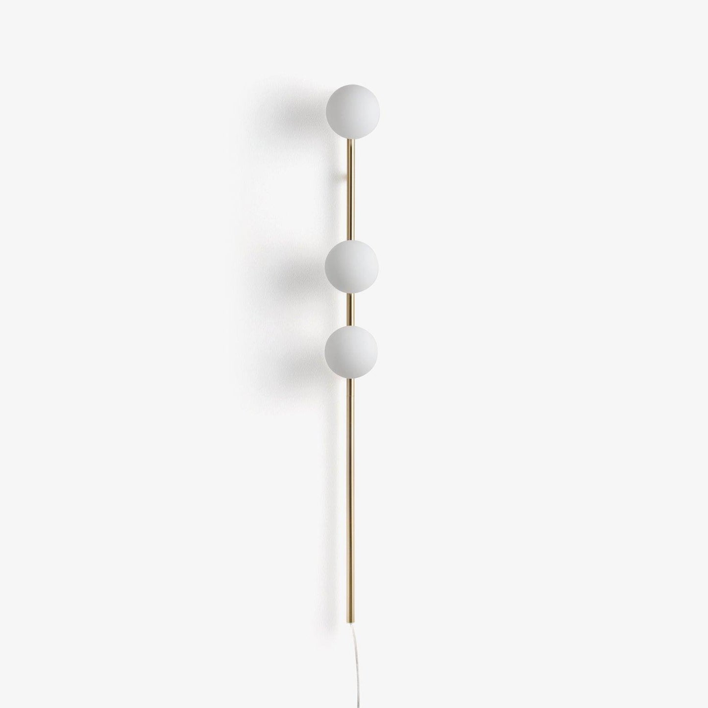 Candied Balls Wall Light | Metal & Glass | Gold/Black/White
