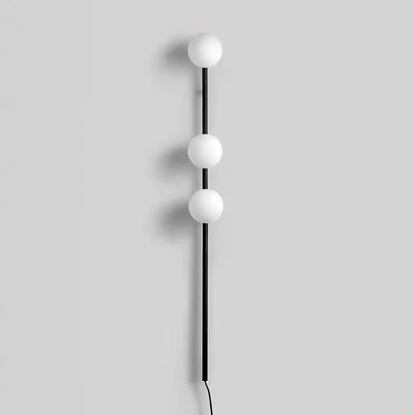 Candied Balls Wall Light | Metal & Glass | Gold/Black/White