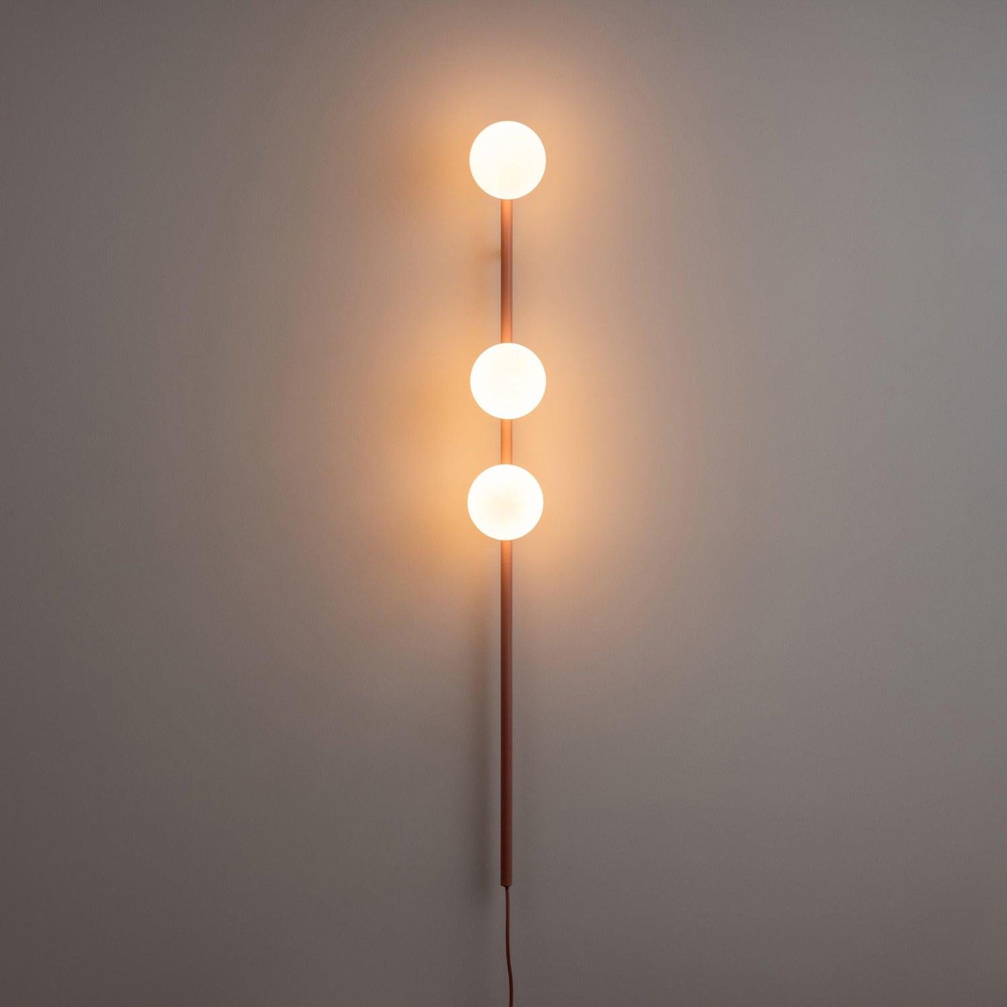 Candied Balls Wall Light | Metal & Glass | Gold/Black/White