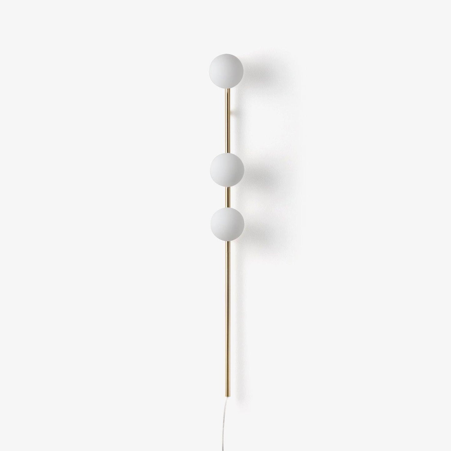 Candied Balls Wall Light | Metal & Glass | Gold/Black/White