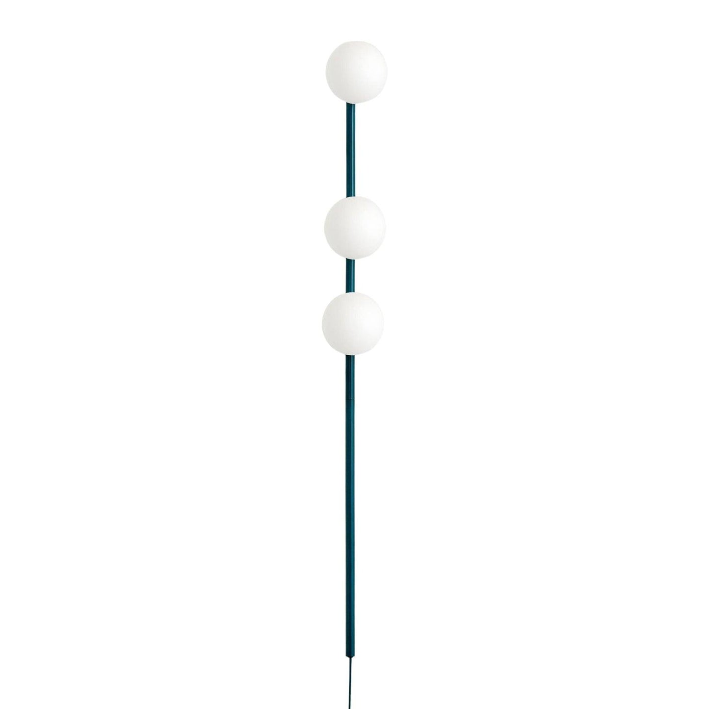 Candied Balls Wall Light | Metal & Glass | Gold/Black/White