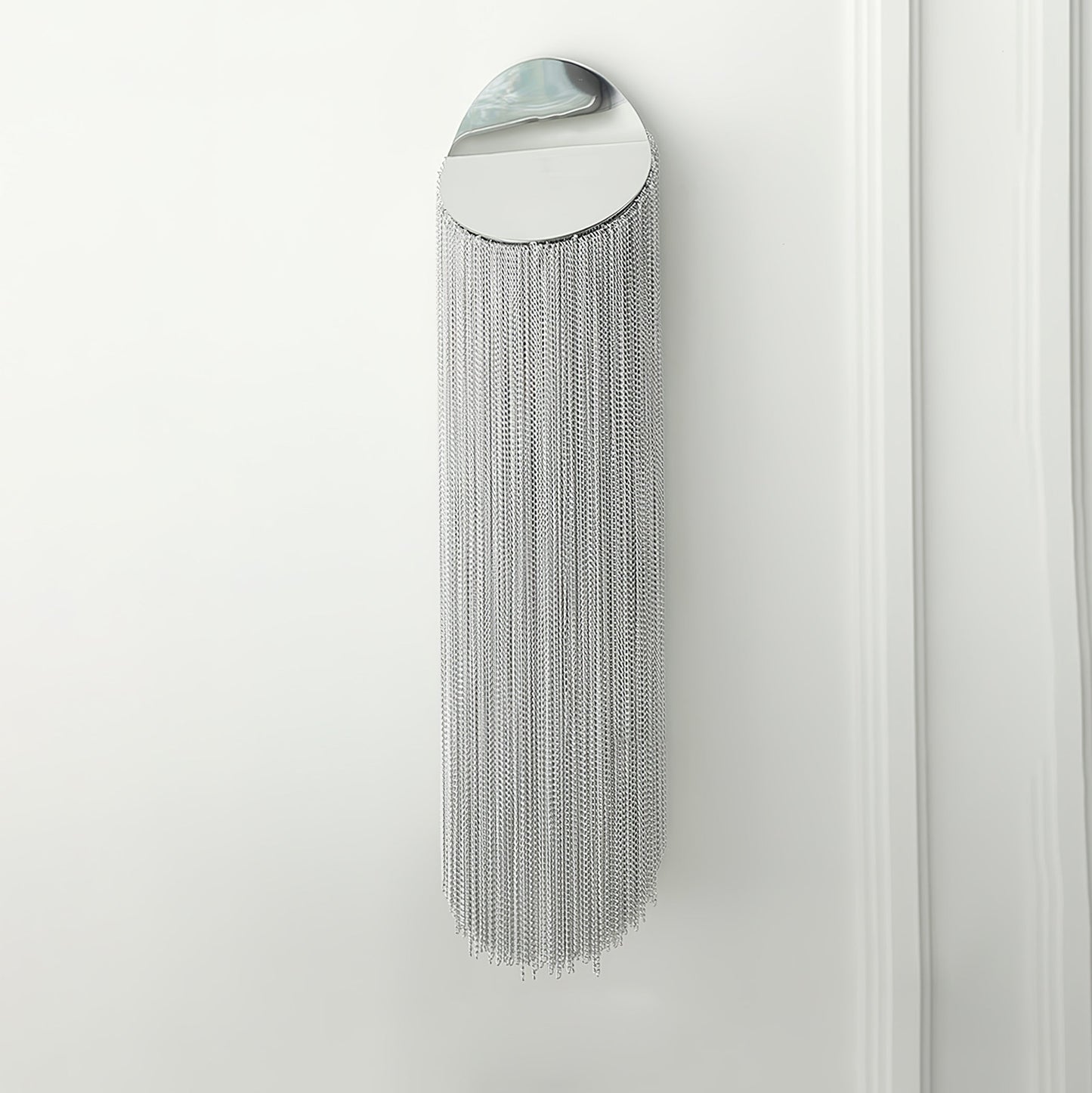 Ce Wall Sconce | Iron, Aluminum, Stainless Steel | Gold, Chrome