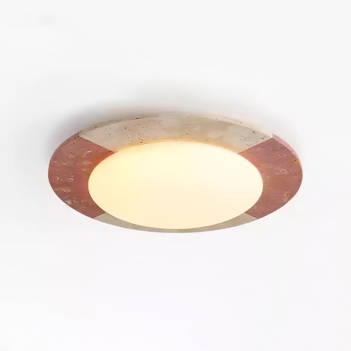 Celestial Ceiling Lamp | Travertine | Beige, Red, White