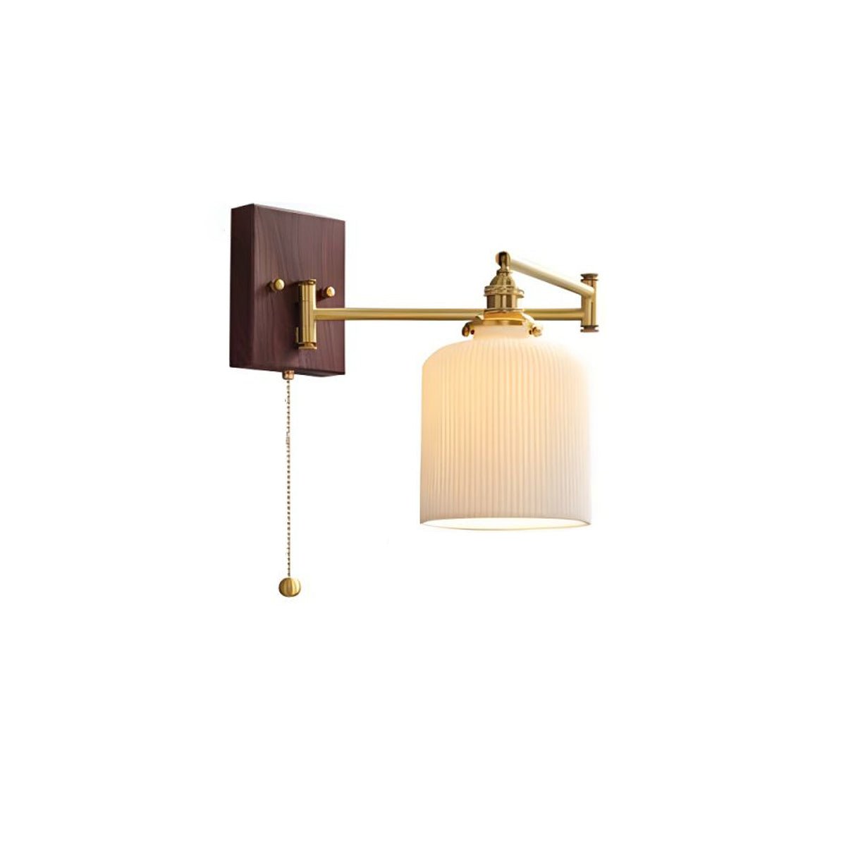Ceramic Wall Lamp | Geometry Design | White