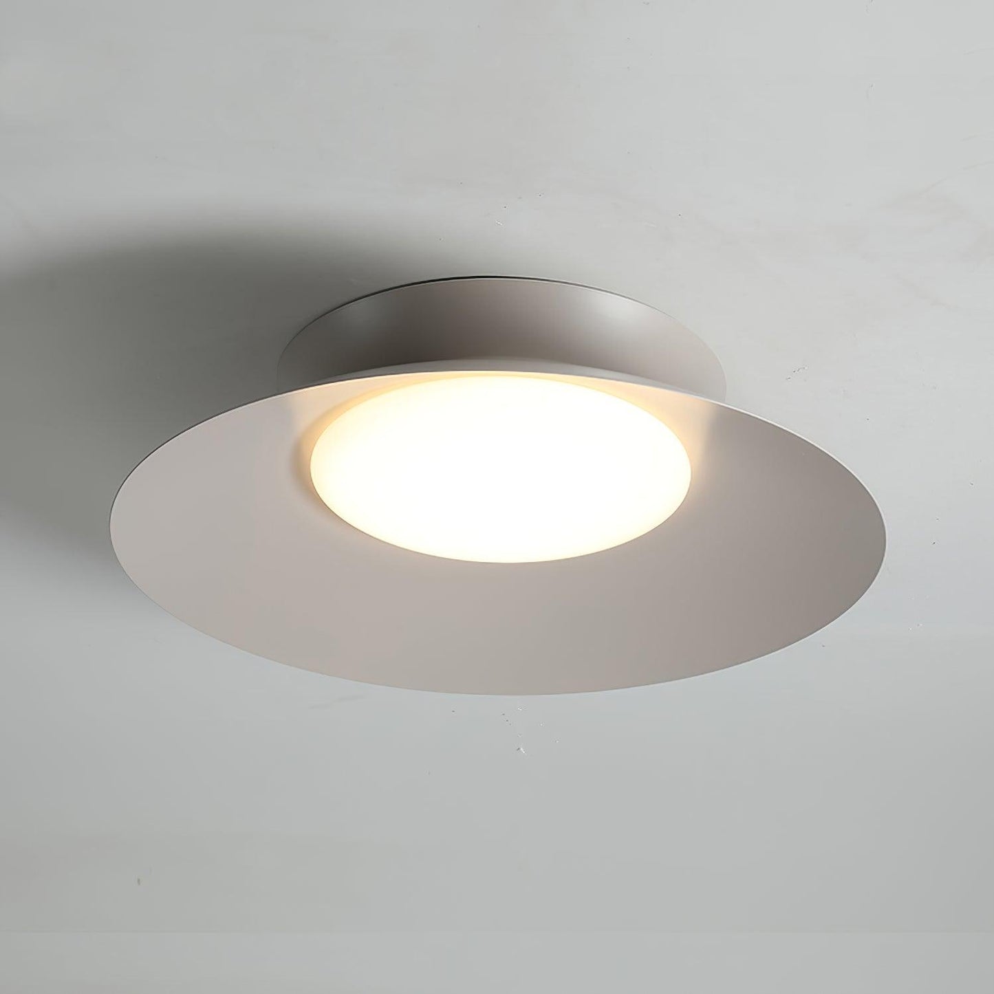 Cetra Ceiling Light | Aluminum/Acrylic | White
