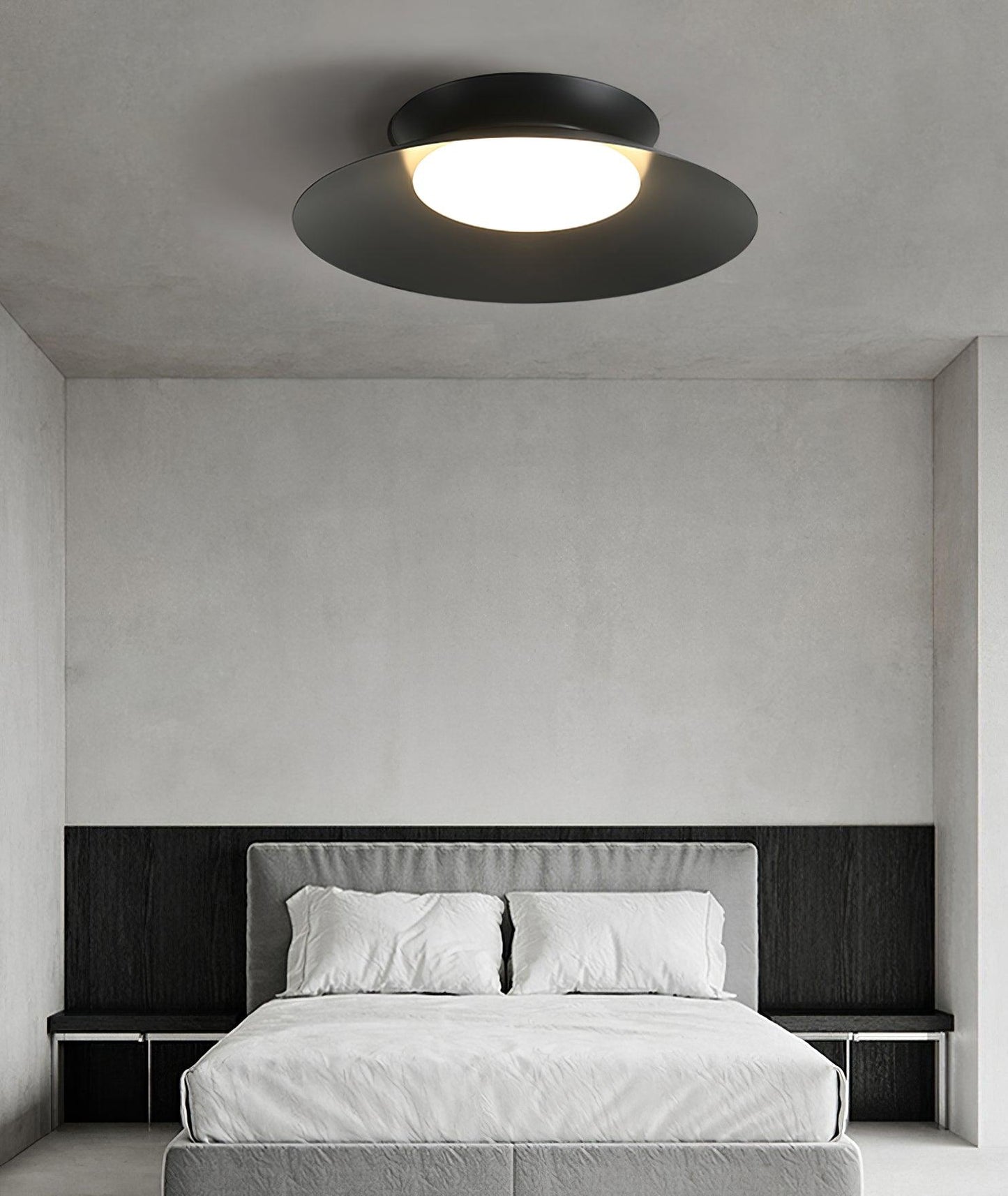 Cetra Ceiling Light | Aluminum/Acrylic | White