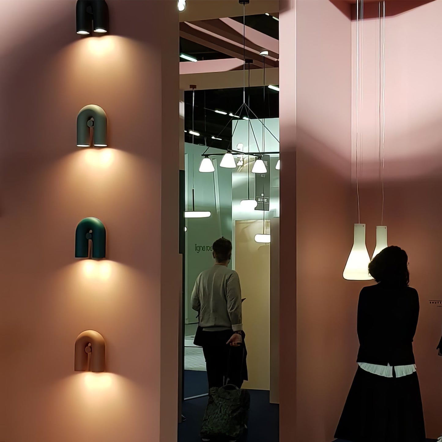Cirkus Wall Lamp Set | Adjustable U-Shape Design | 2 Lights