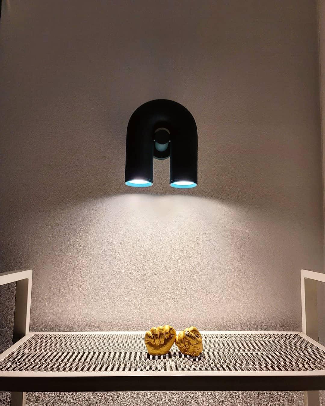 Cirkus Wall Lamp Set | Adjustable U-Shape Design | 2 Lights