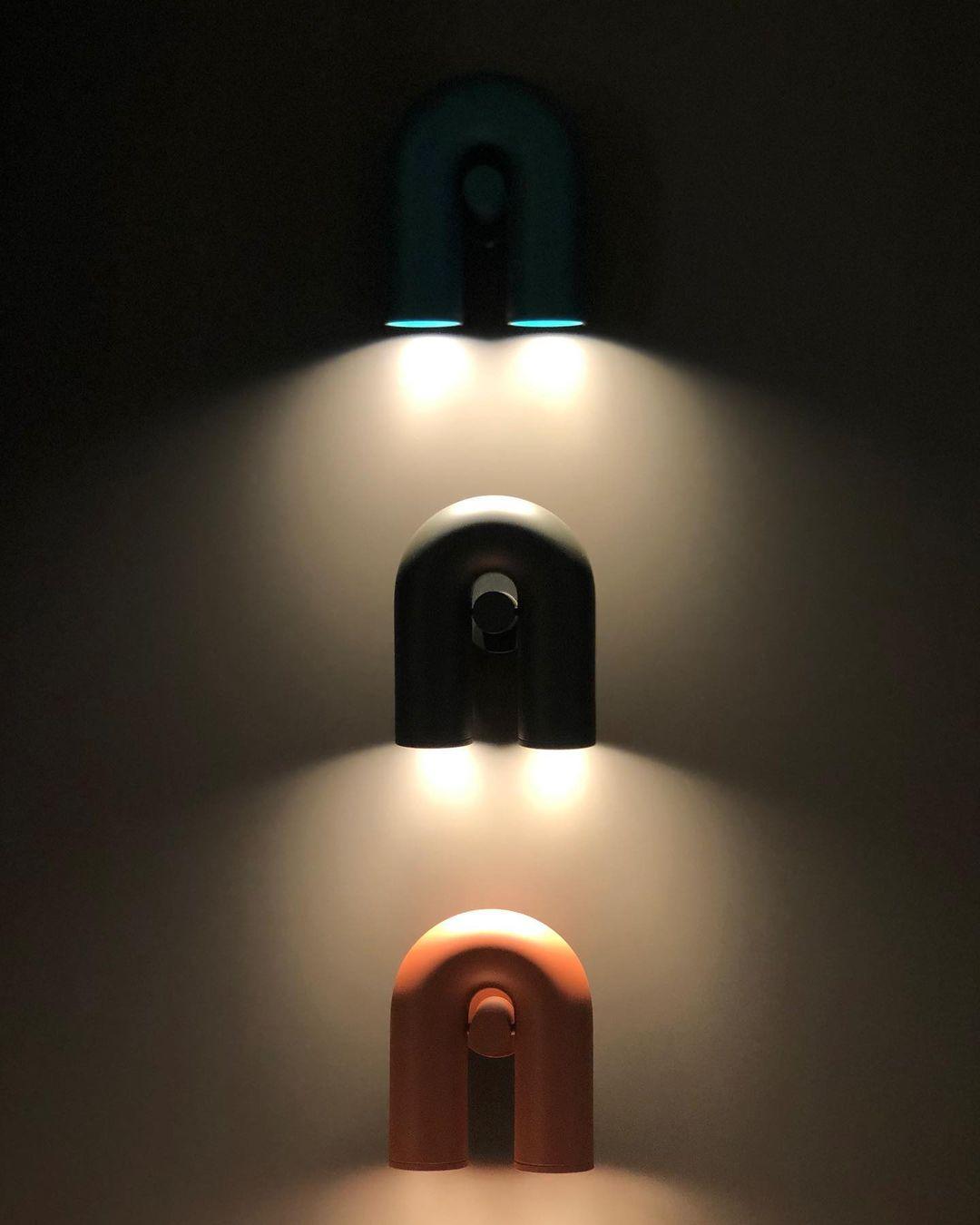 Cirkus Wall Lamp Set | Adjustable U-Shape Design | 2 Lights