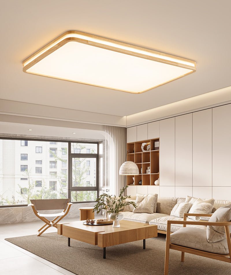 Cirro Ceiling Light | Wood & PVC | Various Sizes & Finishes