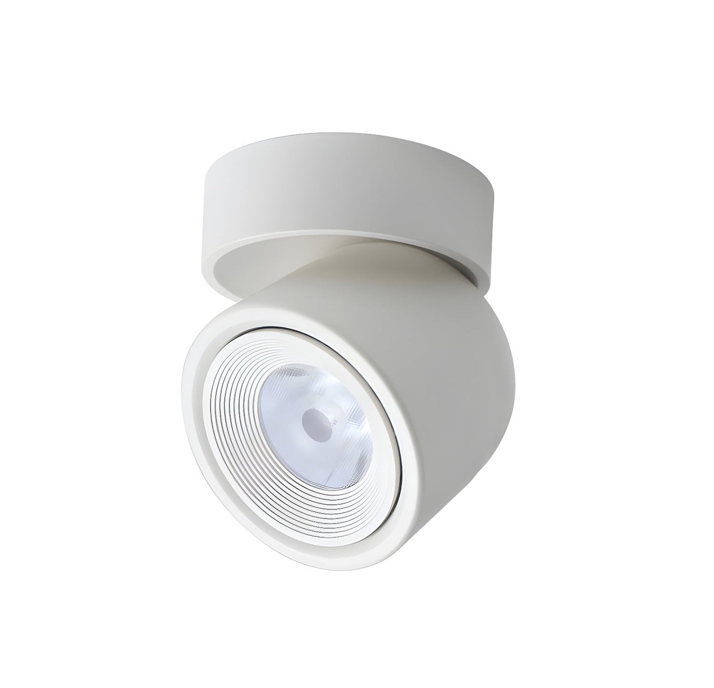 Clara Rotating Surface Downlight | Metal/Aluminum/Acrylic | Black/White