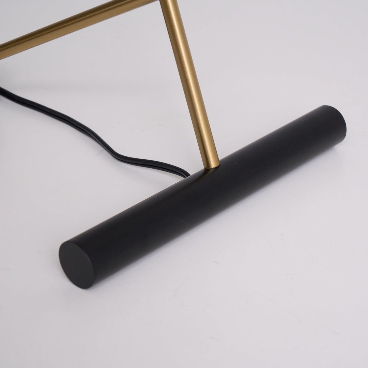 Cleo Table Lamp | Iron & Marble | Gold, Black, White