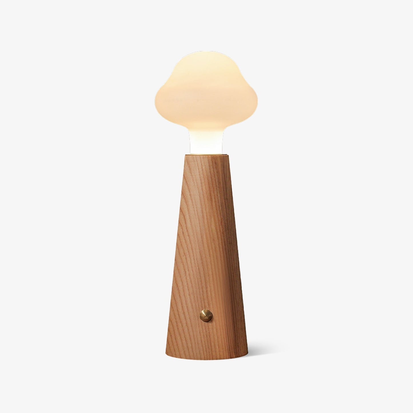 Cloudlet Table Lamp | Wood, Acrylic, Metal | White Shade