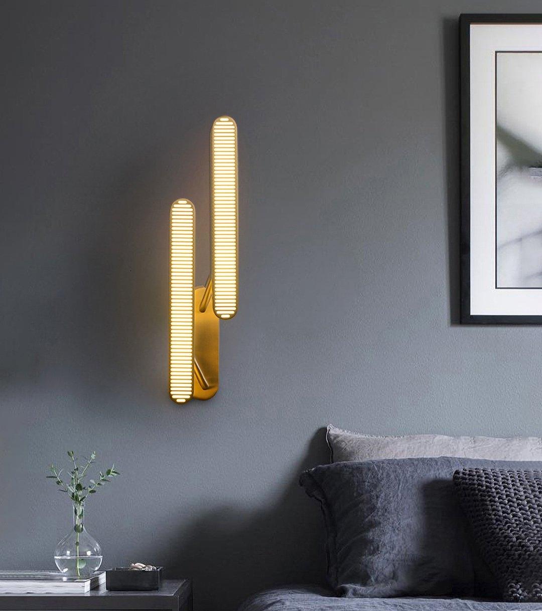 Colt Wall Light | Brass, Acrylic | Polished Brass