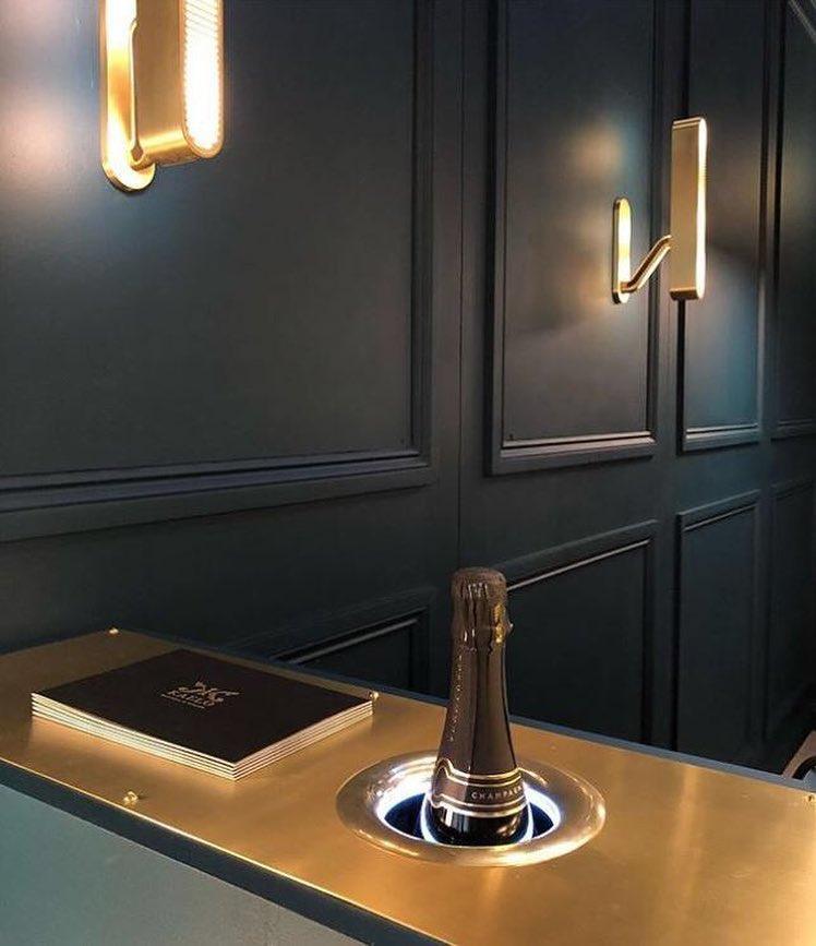 Colt Wall Light | Brass, Acrylic | Polished Brass