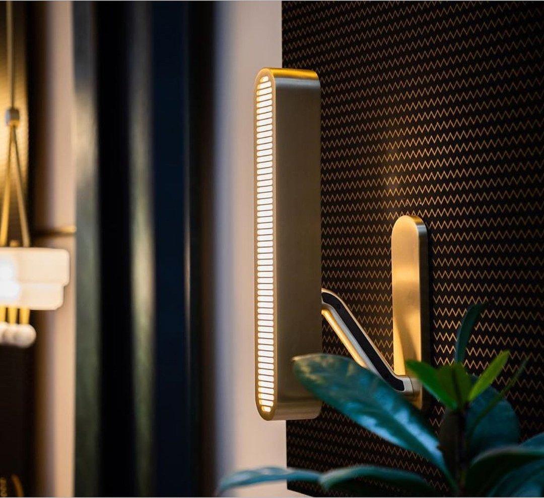Colt Wall Light | Brass, Acrylic | Polished Brass