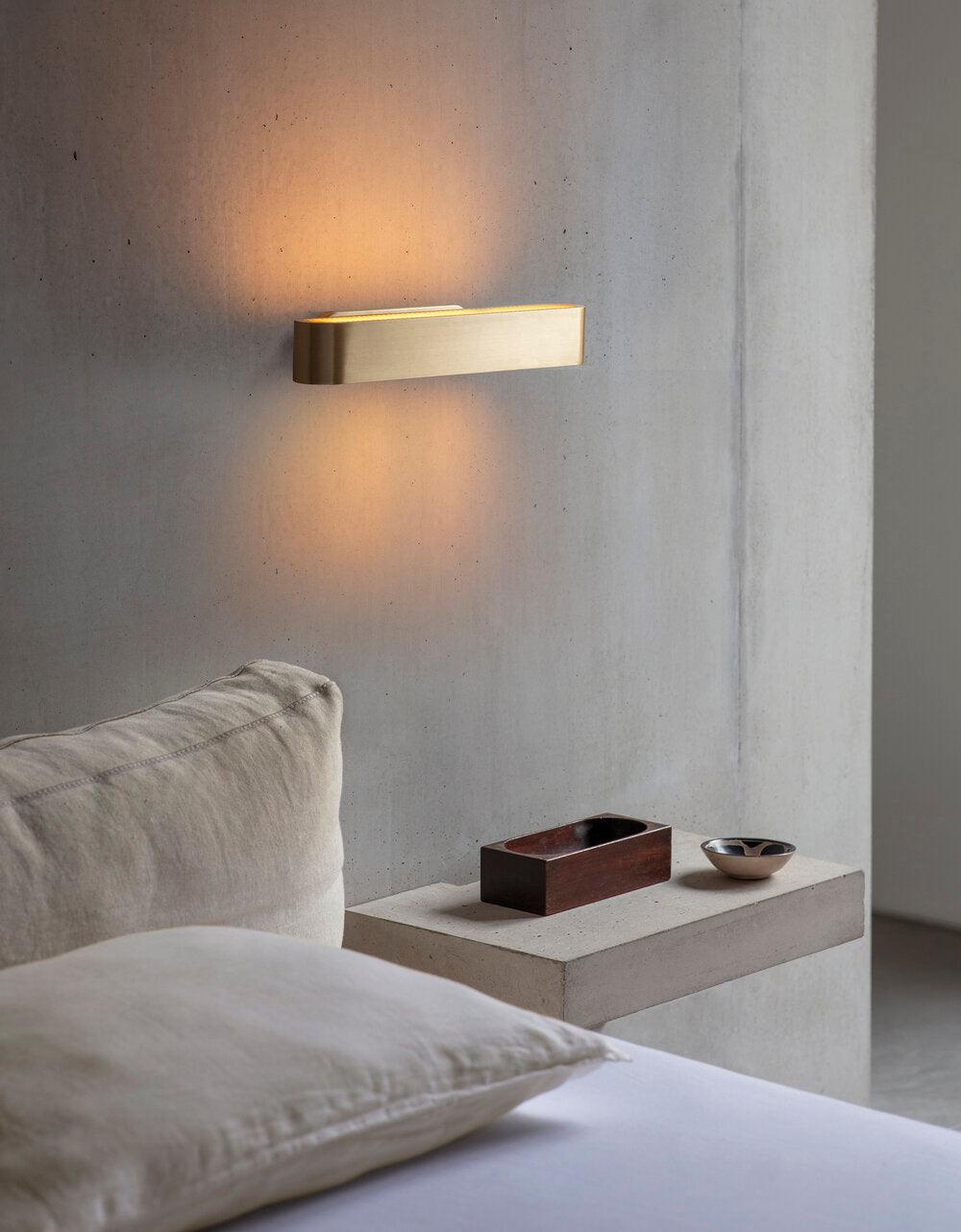 Colt Wall Light | Brass, Acrylic | Polished Brass
