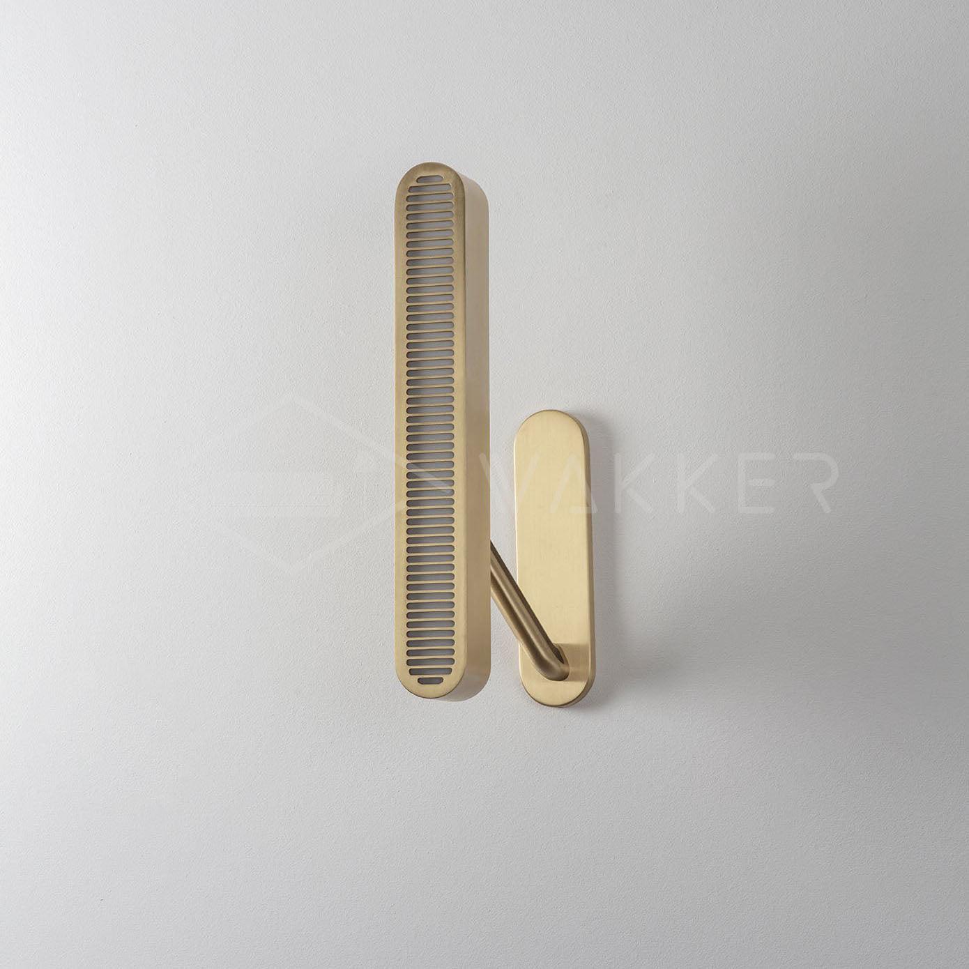 Colt Wall Light | Brass, Acrylic | Polished Brass