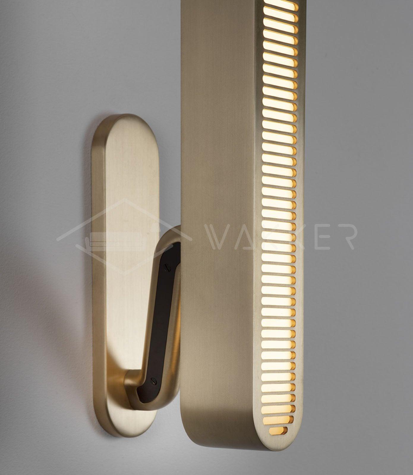 Colt Wall Light | Brass, Acrylic | Polished Brass