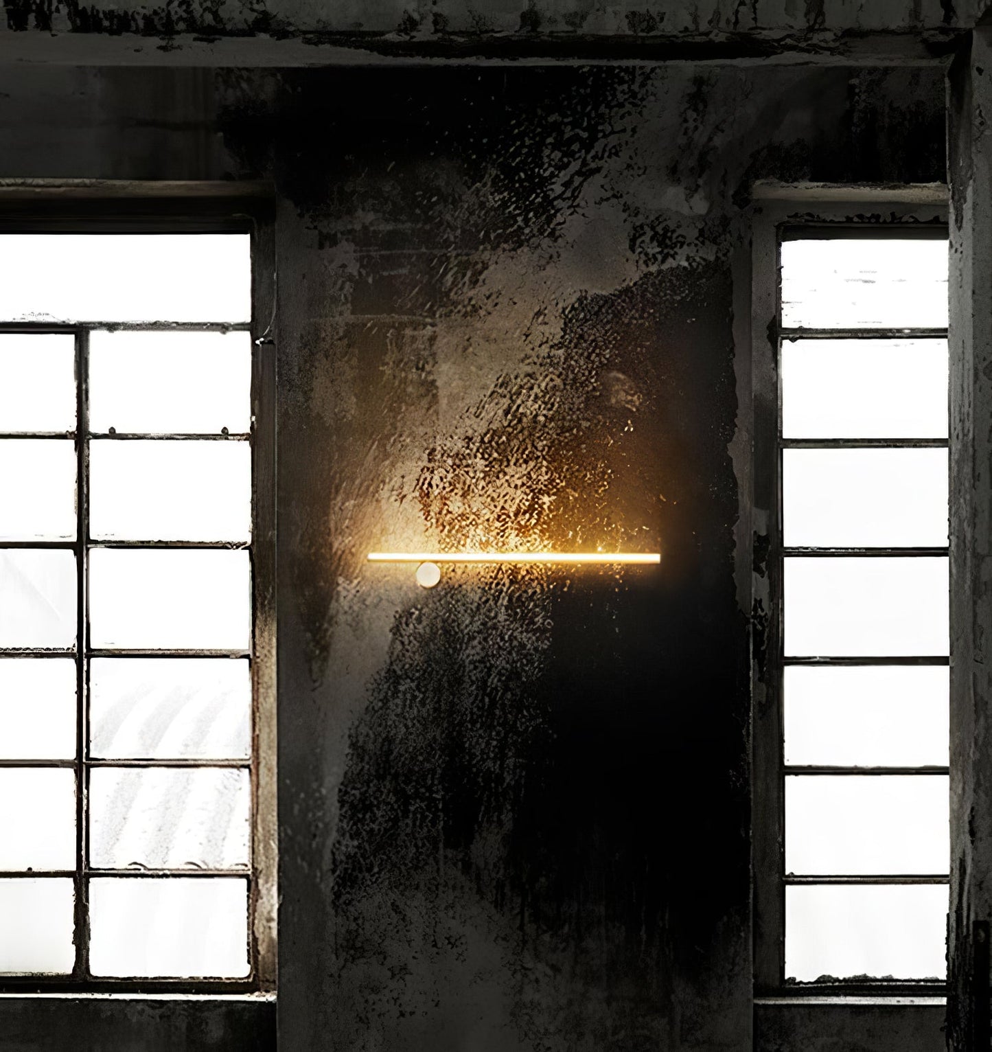 Coordinates Wall Lamp | Aluminum/Silicone/Metal | Gold/Black