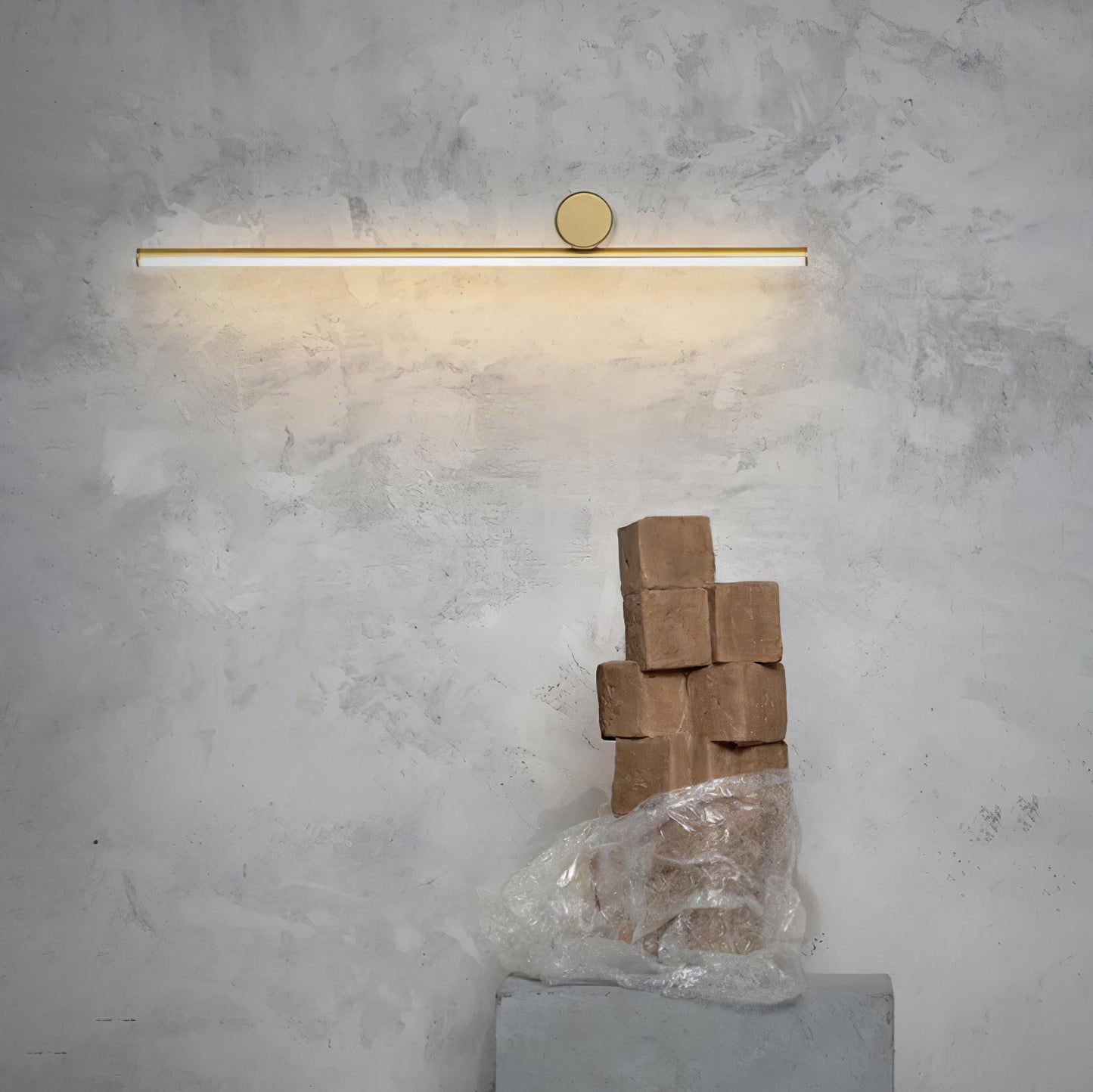 Coordinates Wall Lamp | Aluminum/Silicone/Metal | Gold/Black