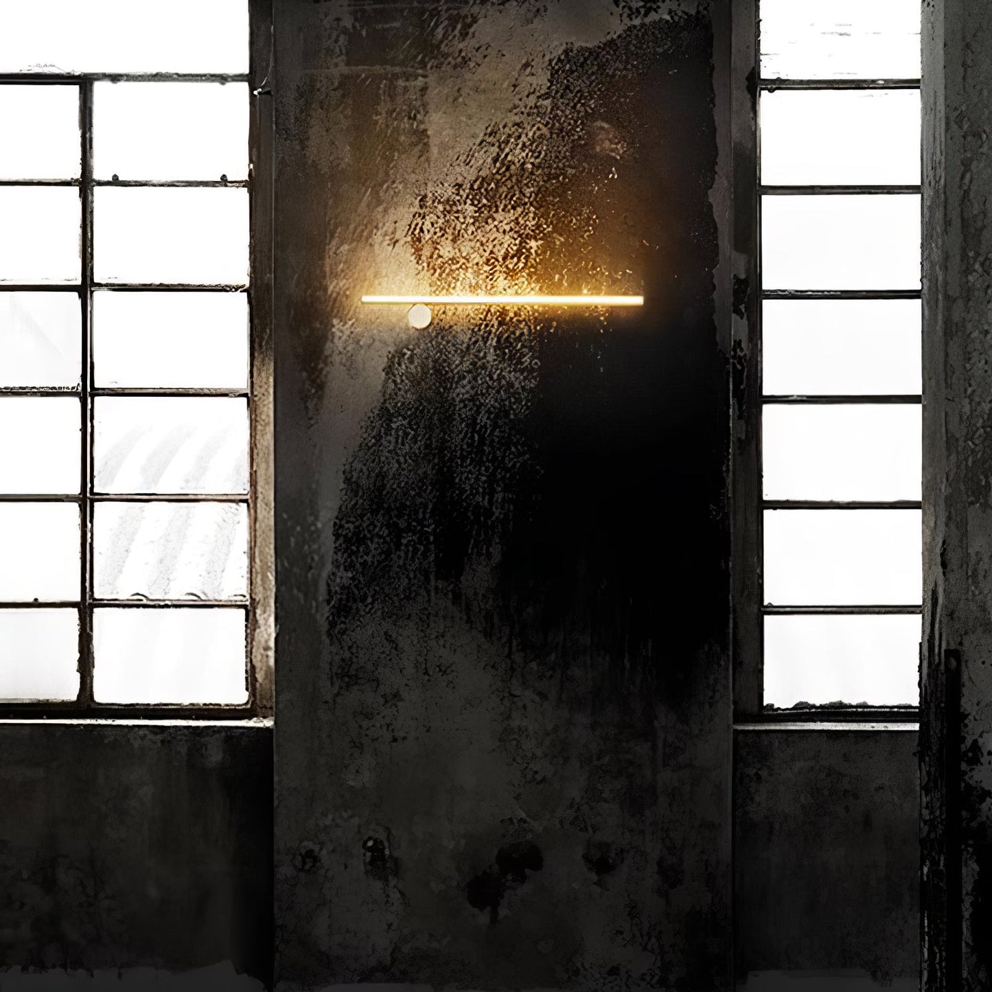 Coordinates Wall Lamp | Aluminum/Silicone/Metal | Gold/Black