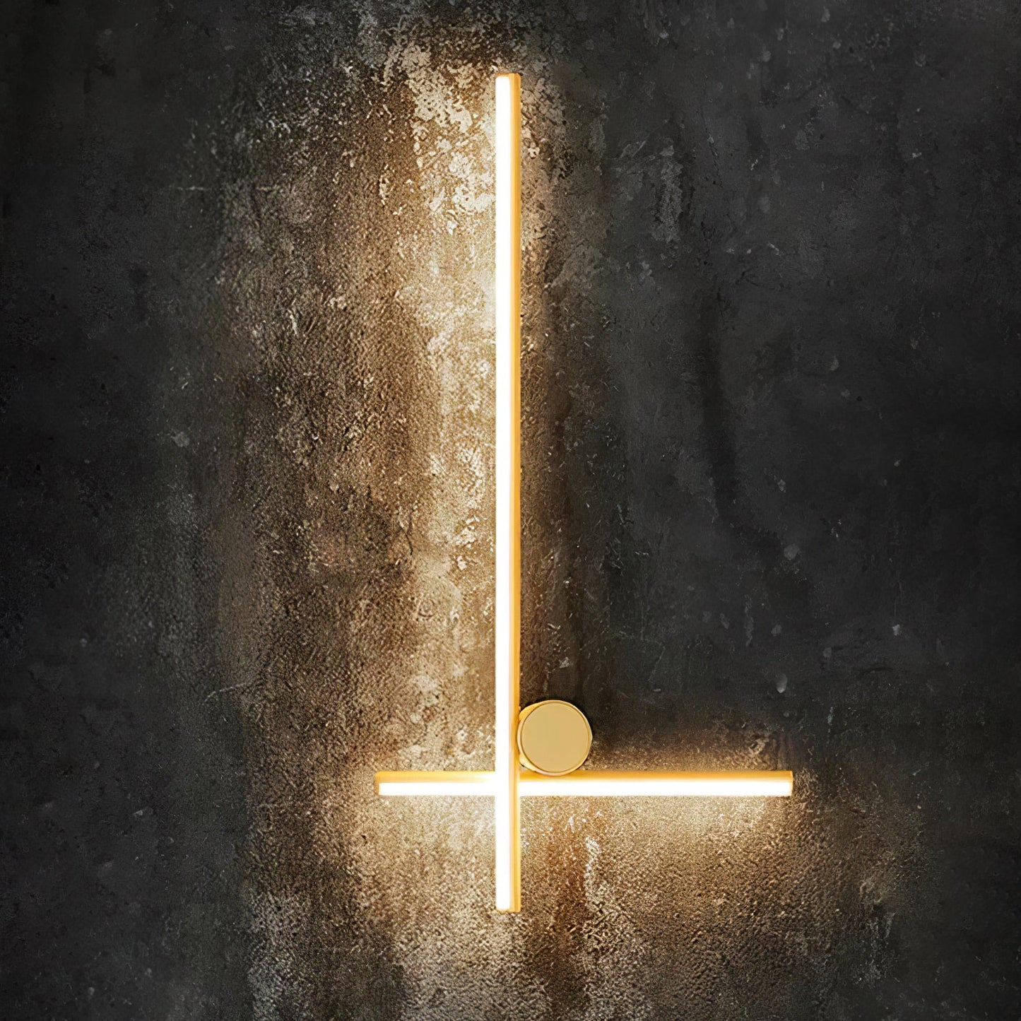 Coordinates Wall Lamp | Aluminum/Silicone/Metal | Gold/Black
