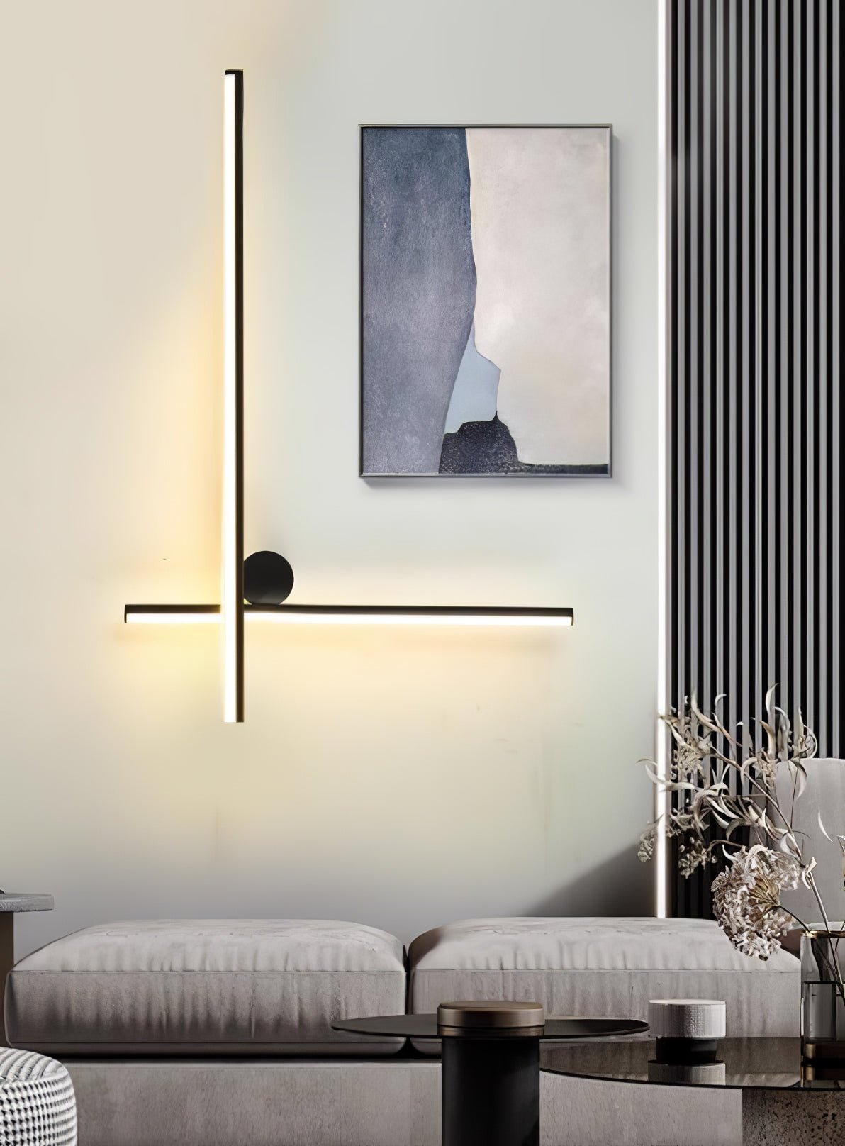 Coordinates Wall Lamp | Aluminum/Silicone/Metal | Gold/Black