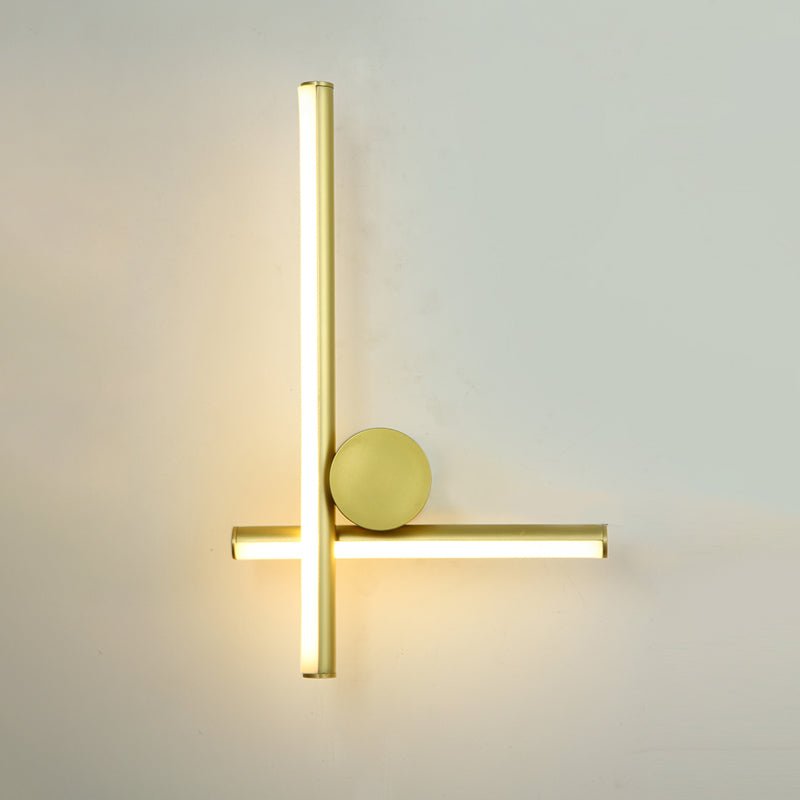Coordinates Wall Lamp | Aluminum/Silicone/Metal | Gold/Black