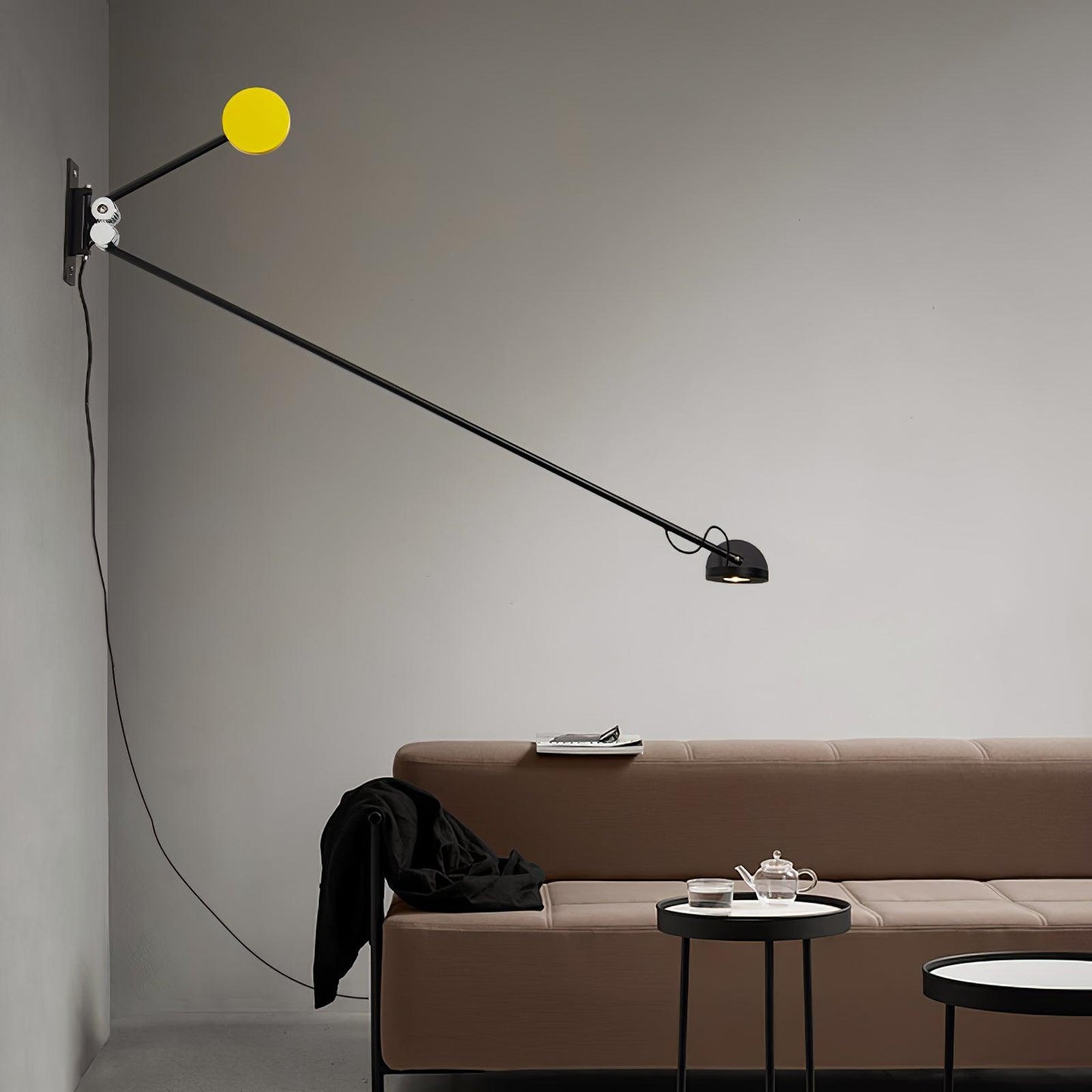 Precision Movement Wall Lamp | Adjustable LED | Set of 2