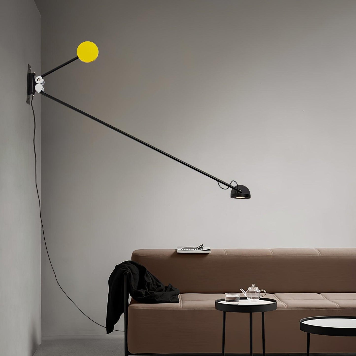 Precision Movement Wall Lamp | Adjustable LED | Set of 2